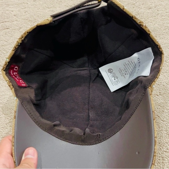 Gucci GG canvas baseball hat with crystals Price is Firm! - Picture 14 of 15